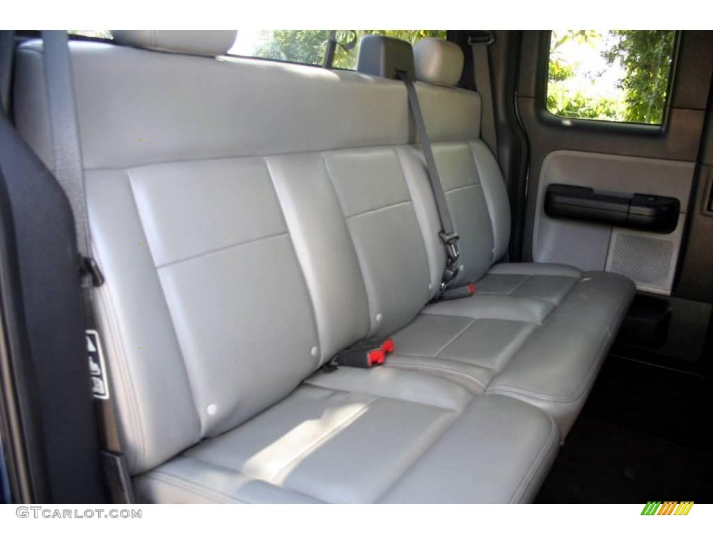 2004 F150 FX4 SuperCab 4x4 - True Blue Metallic / Black/Medium Flint photo #42