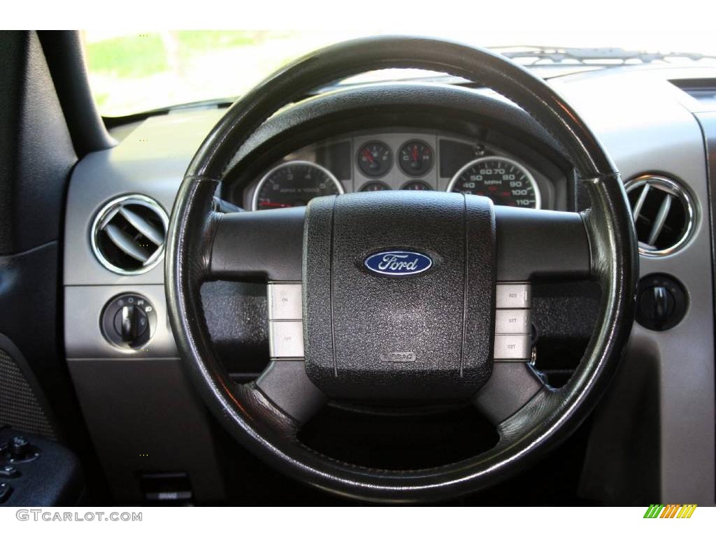 2004 F150 FX4 SuperCab 4x4 - True Blue Metallic / Black/Medium Flint photo #54