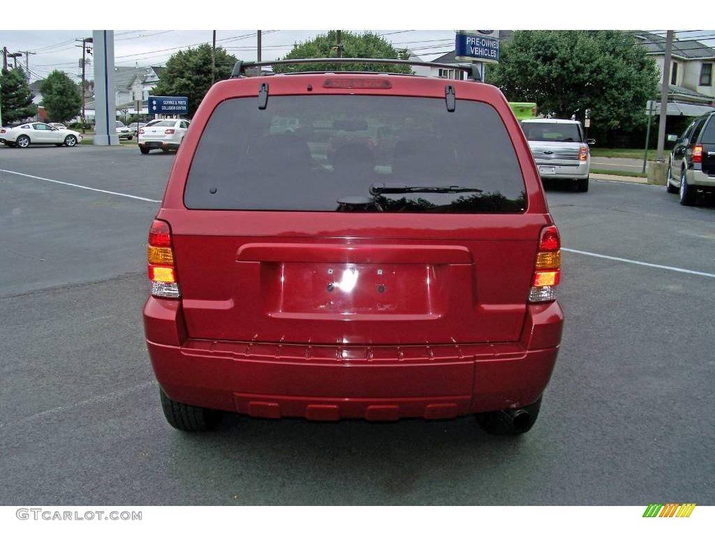 2006 Escape Limited 4WD - Redfire Metallic / Medium/Dark Pebble photo #6