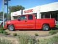 2003 Fire Red GMC Sierra 1500 SLE Extended Cab  photo #1