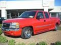 2003 Fire Red GMC Sierra 1500 SLE Extended Cab  photo #2