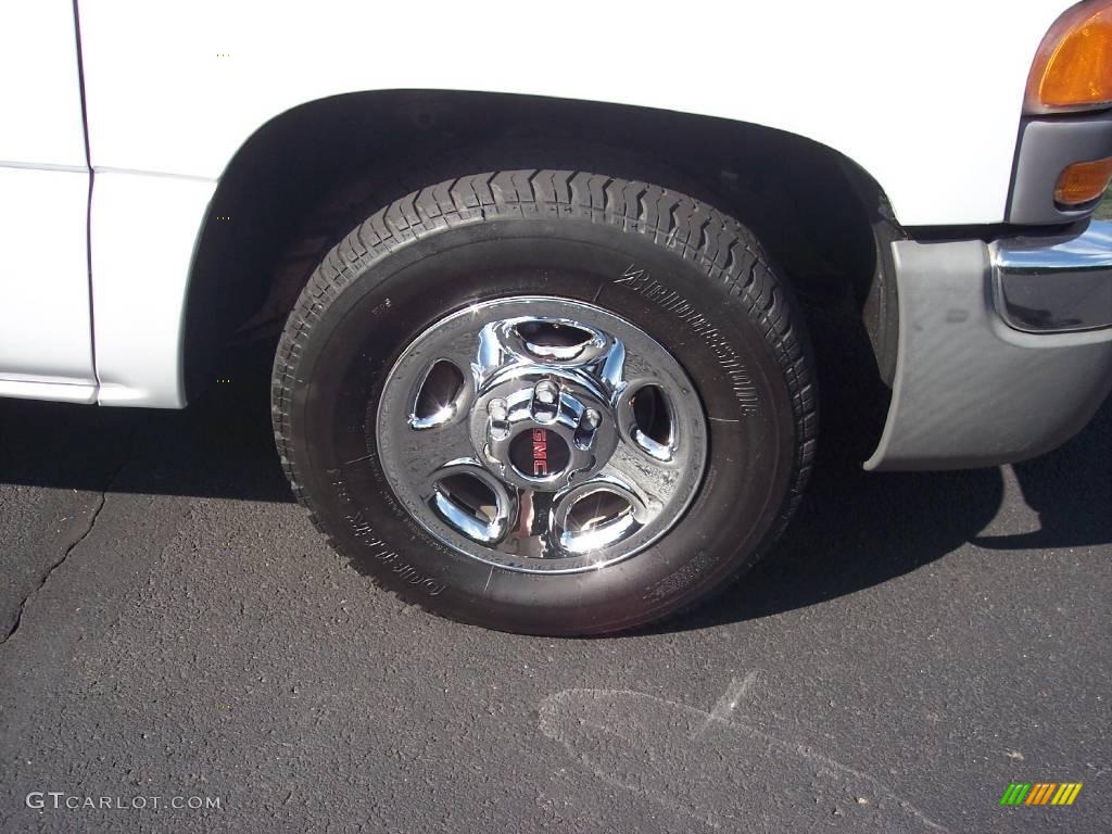 2003 Sierra 1500 Regular Cab - Summit White / Dark Pewter photo #33