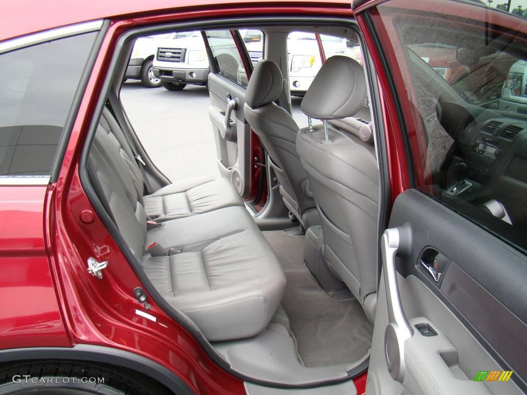 2007 CR-V EX-L 4WD - Tango Red Pearl / Gray photo #11