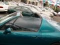 1995 Paradise Blue Green Pearl Honda Del Sol S  photo #11