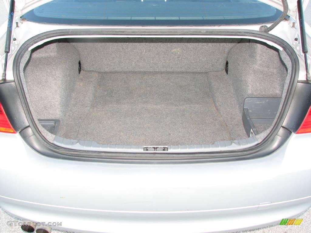 2006 3 Series 325i Sedan - Titanium Silver Metallic / Black photo #7