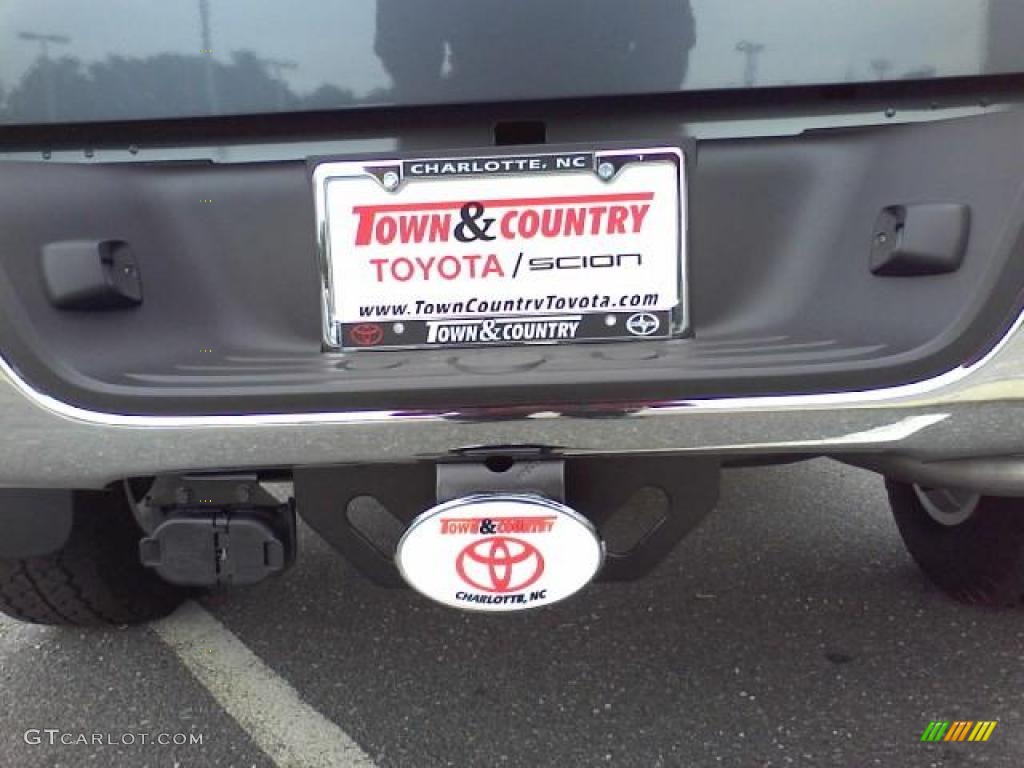 2010 Tundra TRD Double Cab 4x4 - Slate Gray Metallic / Graphite Gray photo #42