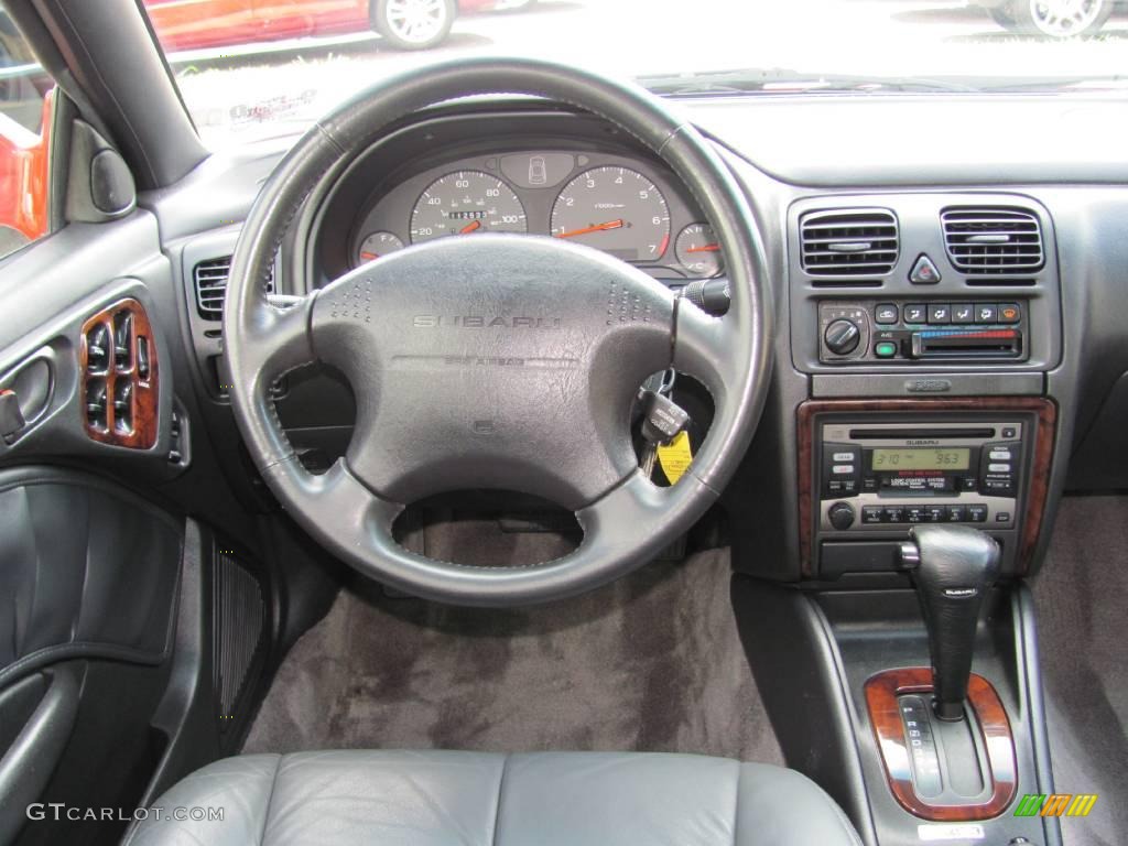 1998 Legacy GT Limited Sedan - Rio Red / Black photo #14