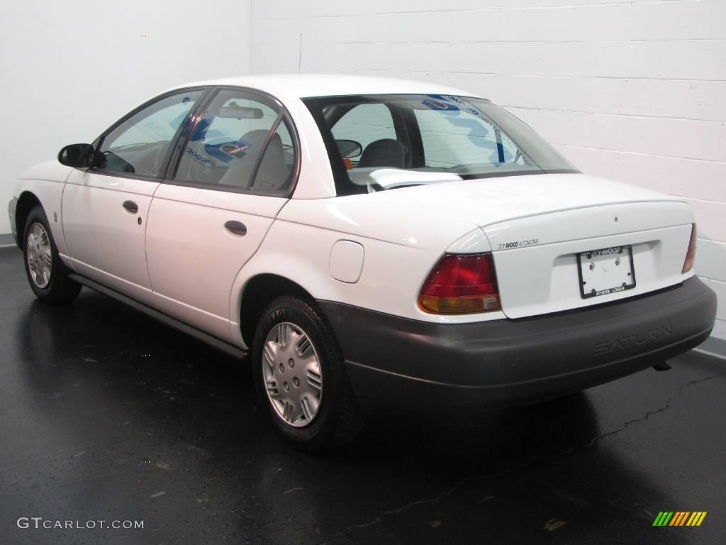 1996 S Series SL1 Sedan - White / Gray photo #3