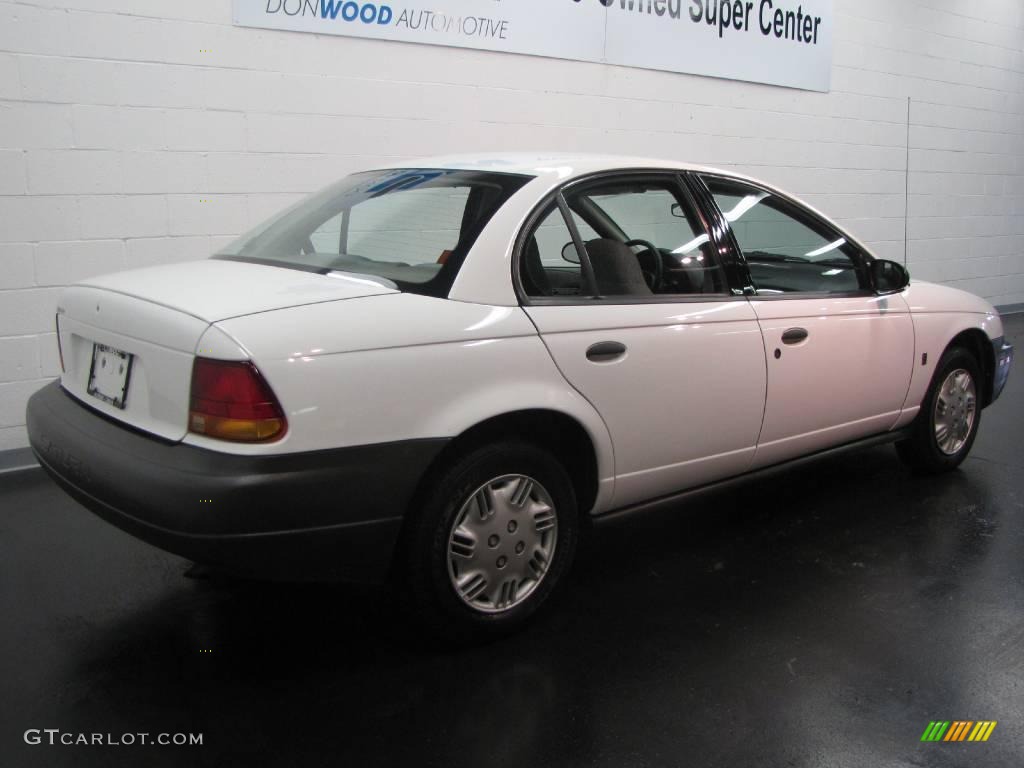 1996 S Series SL1 Sedan - White / Gray photo #4