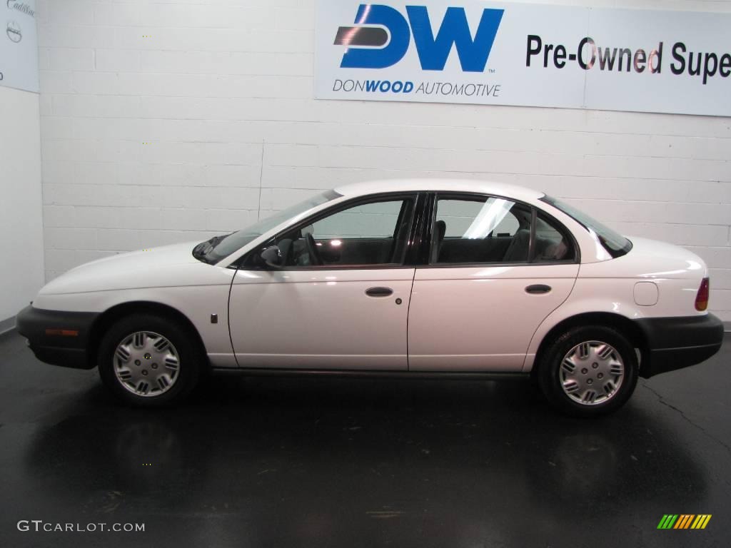 1996 S Series SL1 Sedan - White / Gray photo #5