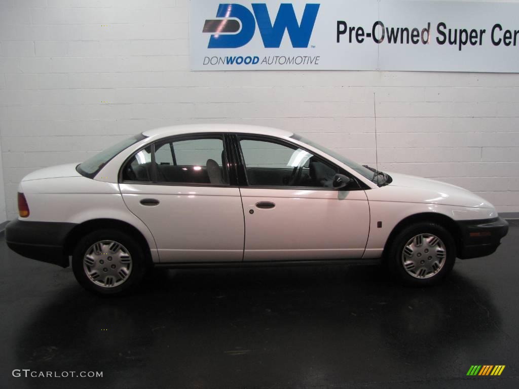 1996 S Series SL1 Sedan - White / Gray photo #6