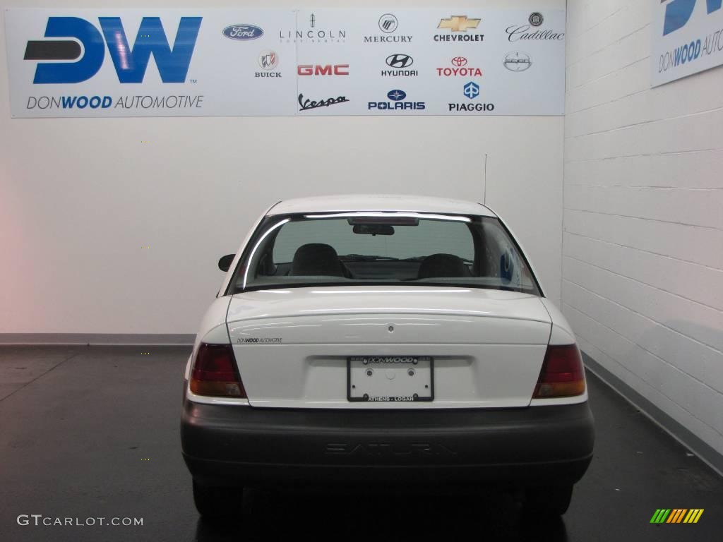 1996 S Series SL1 Sedan - White / Gray photo #7
