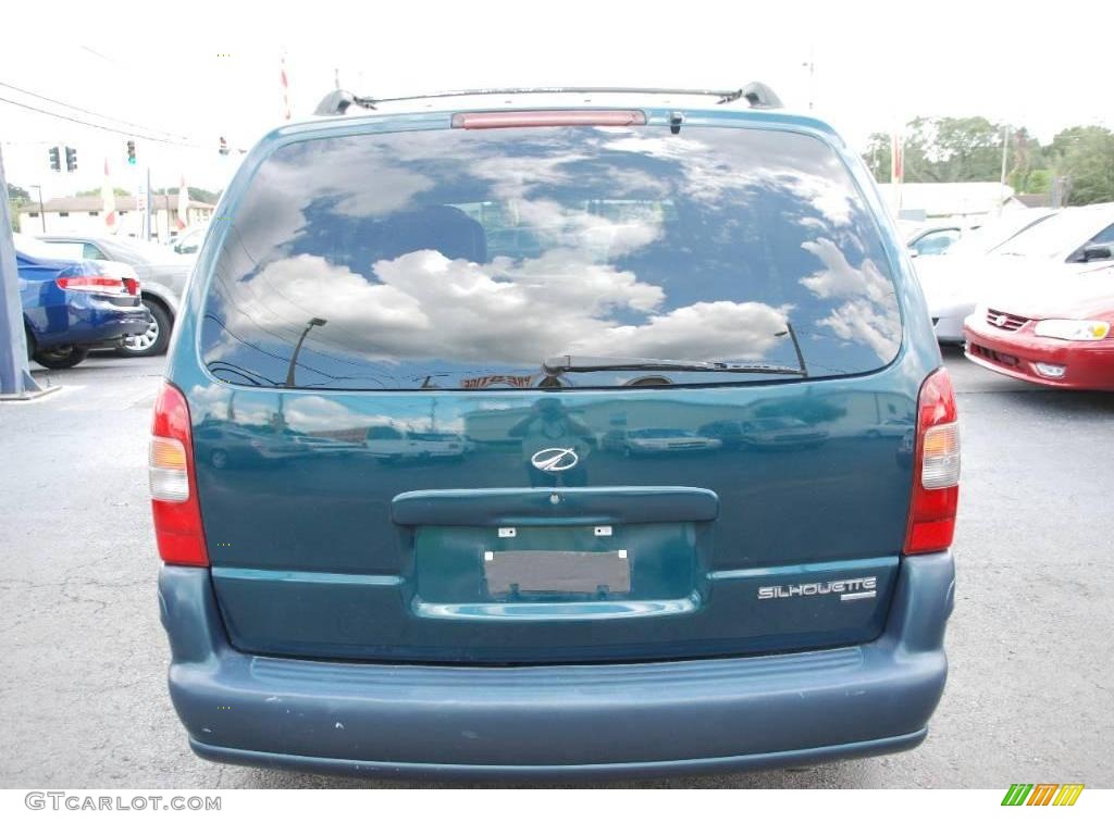 2000 Silhouette GLS - Dark Teal Metallic / Beige photo #8