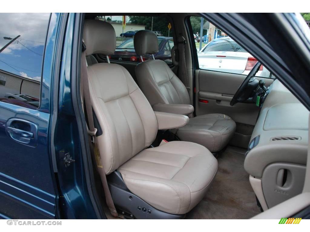 2000 Silhouette GLS - Dark Teal Metallic / Beige photo #21