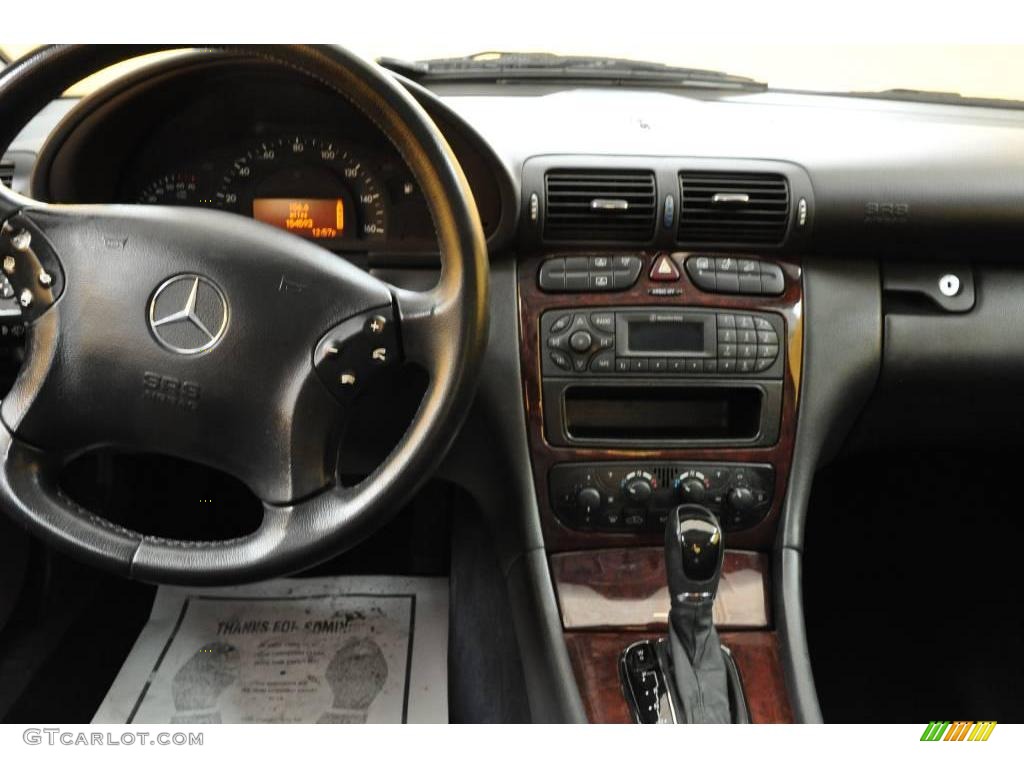 2001 C 240 Sedan - Brilliant Silver Metallic / Charcoal Black photo #9