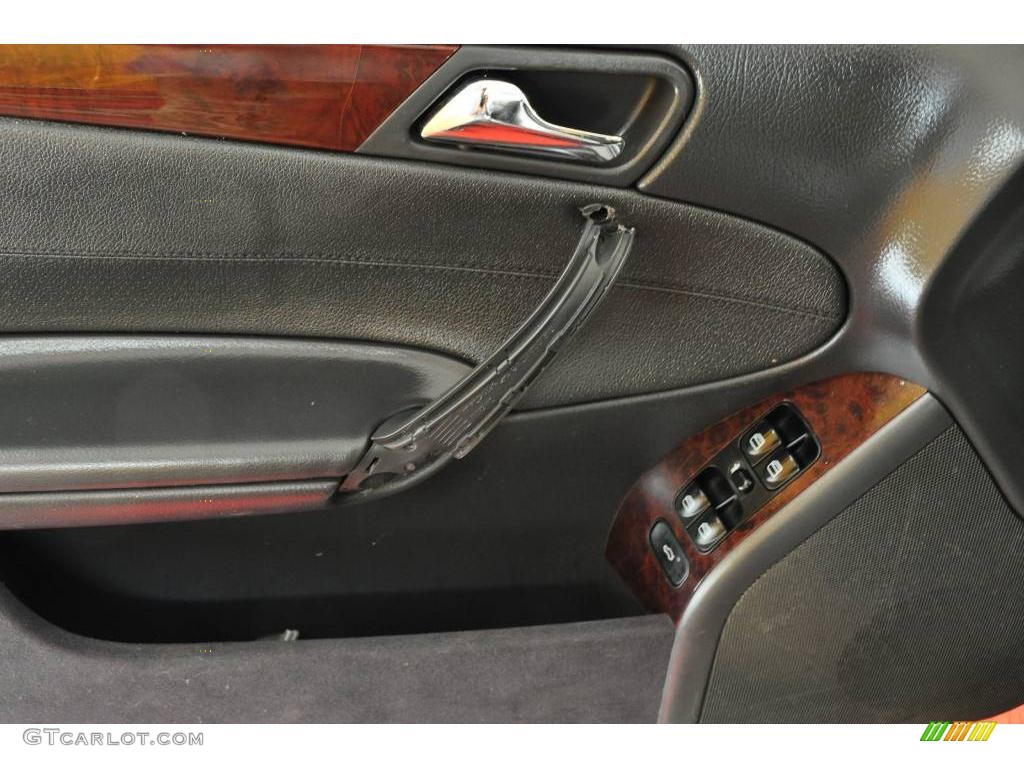 2001 C 240 Sedan - Brilliant Silver Metallic / Charcoal Black photo #13