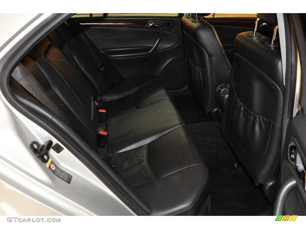 2001 C 240 Sedan - Brilliant Silver Metallic / Charcoal Black photo #17
