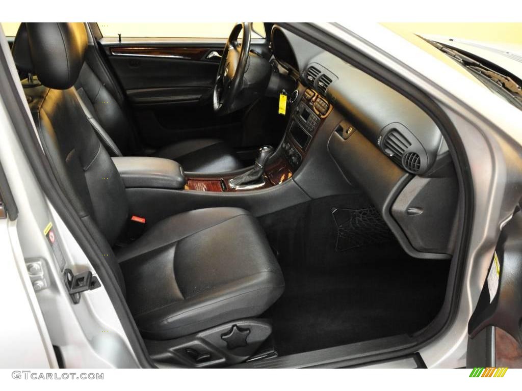 2001 C 240 Sedan - Brilliant Silver Metallic / Charcoal Black photo #18