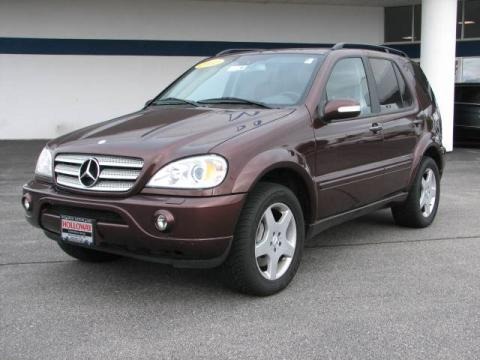 2002 Mercedes-Benz ML 55 AMG 4Matic Data, Info and Specs