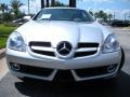 2009 Iridium Silver Metallic Mercedes-Benz SLK 350 Roadster  photo #3