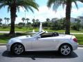 2009 Iridium Silver Metallic Mercedes-Benz SLK 350 Roadster  photo #13