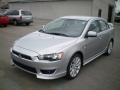 Apex Silver Metallic 2010 Mitsubishi Lancer GTS