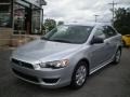 2010 Apex Silver Metallic Mitsubishi Lancer DE  photo #1