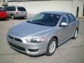 2010 Apex Silver Metallic Mitsubishi Lancer ES  photo #1