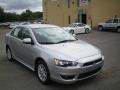 2010 Apex Silver Metallic Mitsubishi Lancer ES  photo #11