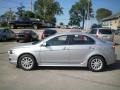 2010 Apex Silver Metallic Mitsubishi Lancer ES  photo #7