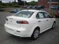 2010 Wicked White Metallic Mitsubishi Lancer DE  photo #9