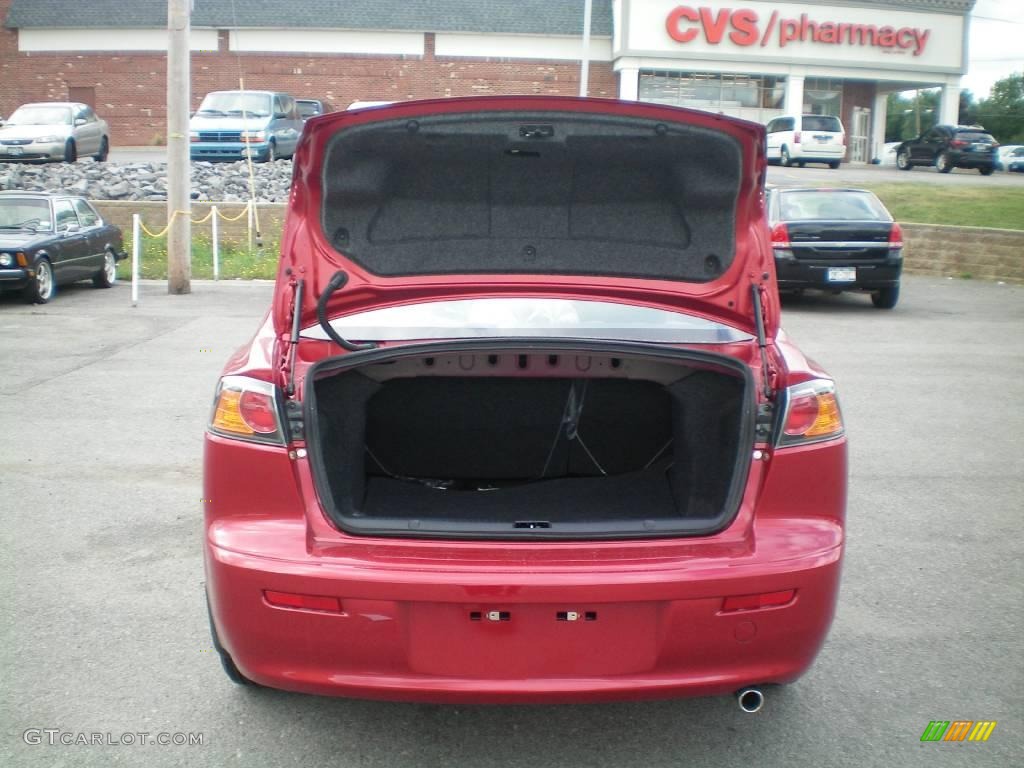 2010 Lancer ES - Rally Red Metallic / Black photo #19