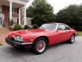 1990 Signal Red Jaguar XJ XJS Rouge Collection Coupe  photo #2