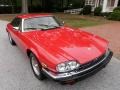 1990 Signal Red Jaguar XJ XJS Rouge Collection Coupe  photo #15