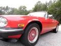 1990 Signal Red Jaguar XJ XJS Rouge Collection Coupe  photo #21