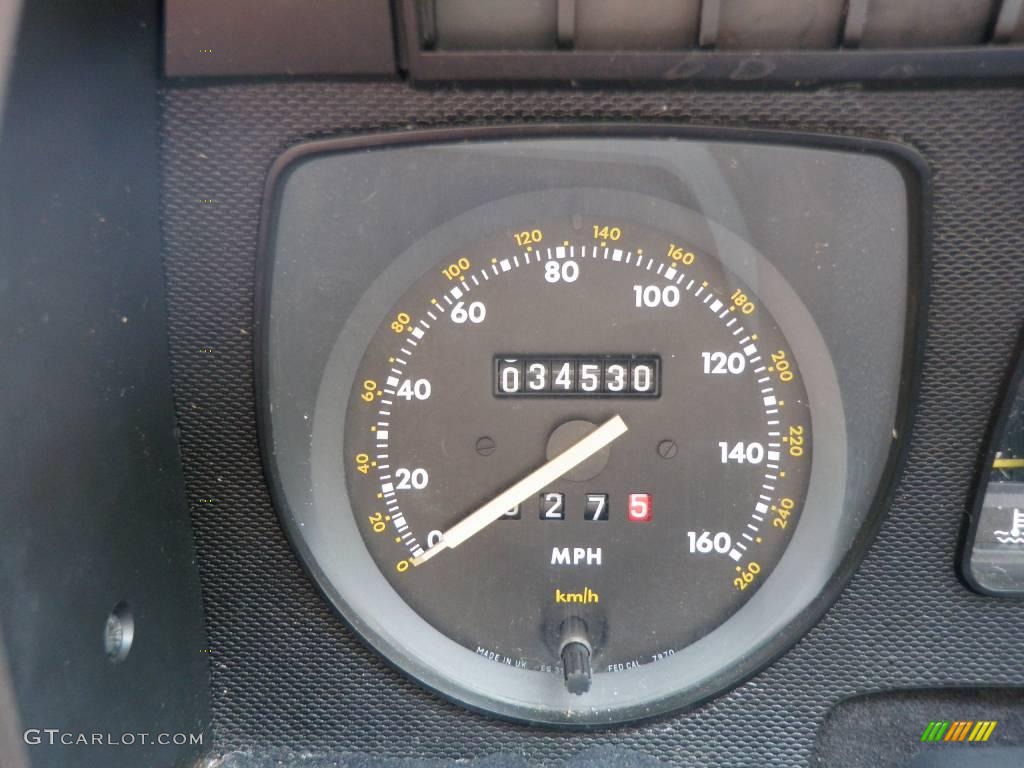 1990 XJ XJS Rouge Collection Coupe - Signal Red / Beige/Red photo #44