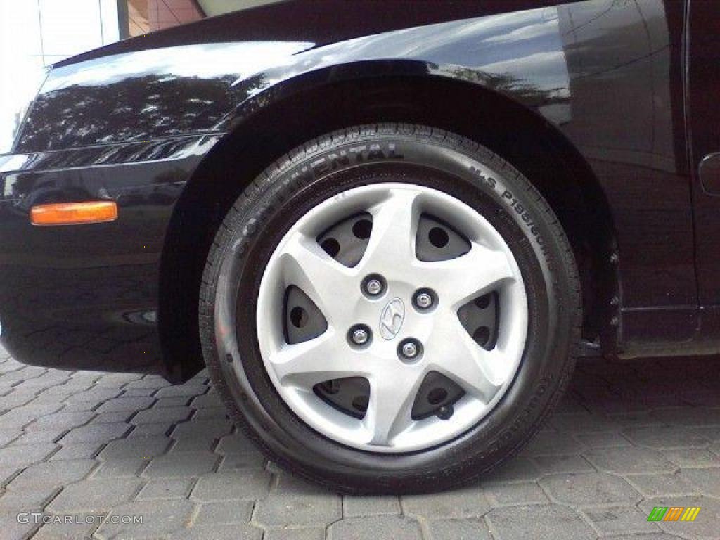 2006 Elantra GLS Sedan - Ebony Black / Gray photo #3