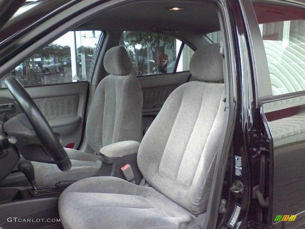 2006 Elantra GLS Sedan - Ebony Black / Gray photo #6