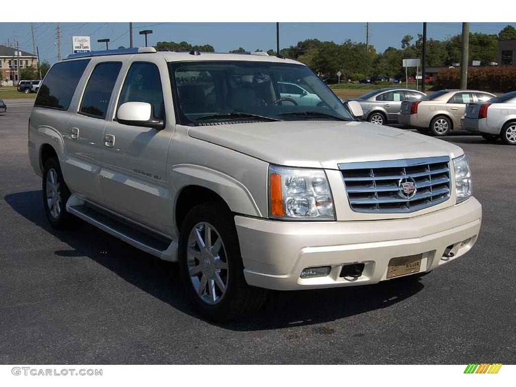 White Diamond Cadillac Escalade