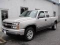 2006 Silver Birch Metallic Chevrolet Silverado 1500 Z71 Extended Cab 4x4  photo #1