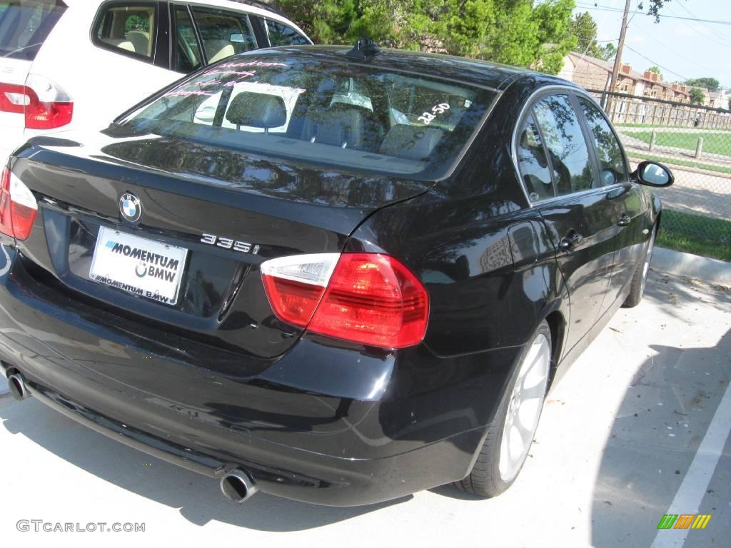 2007 3 Series 335i Sedan - Jet Black / Black photo #4