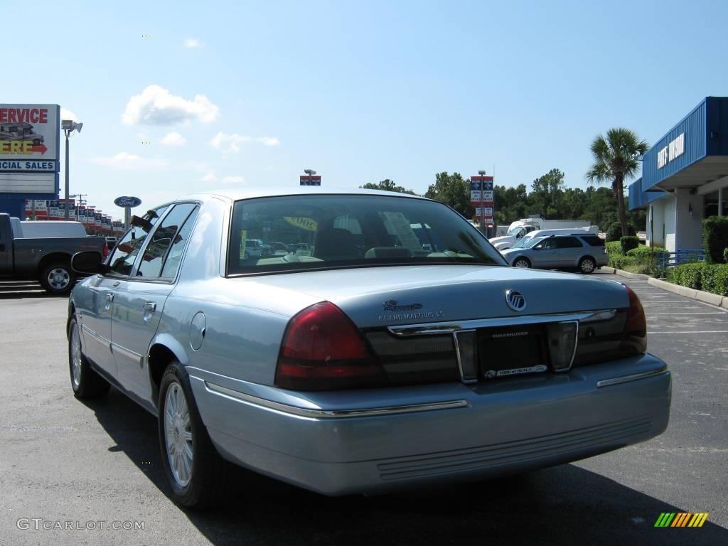 2009 Grand Marquis LS Ultimate Edition - Light Ice Blue Metallic / Medium Light Stone photo #5