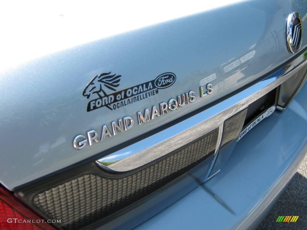 2009 Grand Marquis LS Ultimate Edition - Light Ice Blue Metallic / Medium Light Stone photo #10