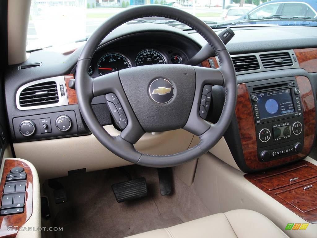 2008 Avalanche LTZ 4x4 - Sunburst Orange Metallic / Ebony/Light Cashmere photo #11
