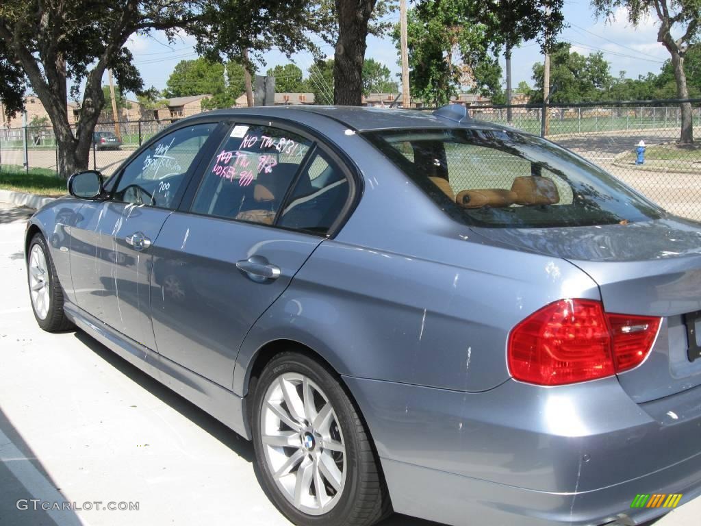 2009 3 Series 328i Sedan - Space Grey Metallic / Saddle Brown Dakota Leather photo #2