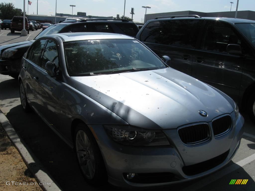 2009 3 Series 328i Sedan - Space Grey Metallic / Saddle Brown Dakota Leather photo #3