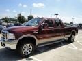 2006 Dark Copper Metallic Ford F250 Super Duty King Ranch Crew Cab 4x4  photo #9