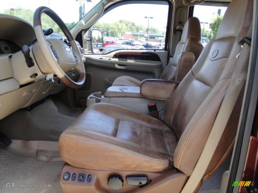 2006 F250 Super Duty King Ranch Crew Cab 4x4 - Dark Copper Metallic / Castano Brown Leather photo #17