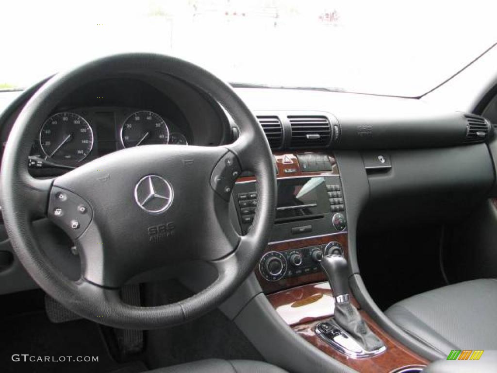 2006 C 280 4Matic Luxury - Pewter Metallic / Black photo #7