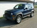 2005 Patriot Blue Pearl Jeep Liberty Sport 4x4  photo #1